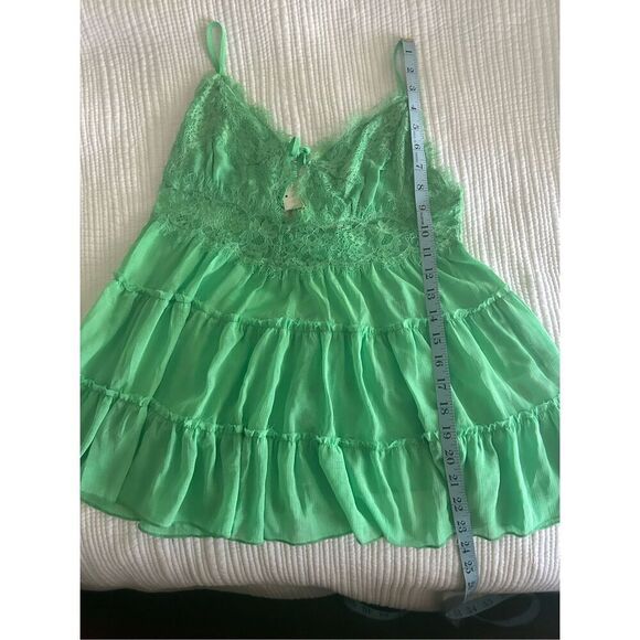 Lace Bohemian Flowy Tank Top Size Small - Picture 10 of 10